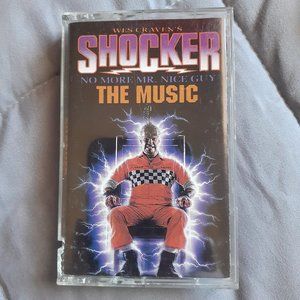 Shocker Wes Craven Soundtrack Score Cassette Tape 1988 Tested Horror Metal